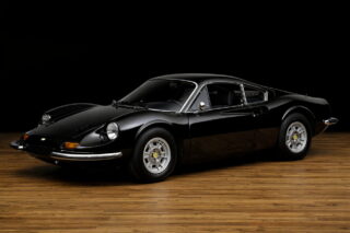 DINO DESIRE. We are pleased to have another Ferrari Dino 246 GT available in our portfolio. We love this model as it is extremely agile and easy going – and a great pleasure to drive. We fully agree that the Dino 246 is recognised as the first “real” sports car from Modena with a rear-mid-engine in the style of Le Mans racing cars at that time. Today the Dino is a desired design icon and a well-recognised milestone of the Ferrari myth.
The highlight of our 1972 example was its rare original paintwork in ‘Dino Marrone Metallizzato’ with a beige leather interior. It remained for 18 years with its first owner in the US and then came to Germany in the early 1990s with two further long-term ownerships here. In 1992, the car received an overhaul including a black paint finish and a new black interior.
After more than 30 years, some overhaul and repair work is again required, depending of the new owner’s needs and taste. The engine is still the original one with ‘matching numbers’. Of course, we would recommend to restore the 246 GT to its now highly sought-after original ‘Dino Marrone Metallizzato’ paintwork to turn the Dino into an extremely attractive and valuable example.
#ferrari #ferrari246 #246gt #classicferrari #vintageferrari #classicdriver #classiccars #classiccartrader #carphotography #drivetastefully #carpassion