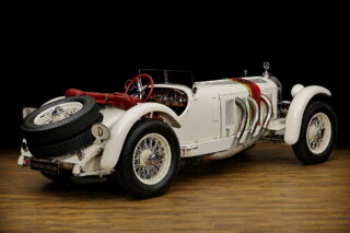 SUPER SPORT KURZ. Among the pre-war supercharged Mercedes, the rare S/SS/SSK models are the most impressive with the SSK being one of the most legendary pre-war racing cars. Thanks to the shortened wheelbase to 2,950 mm, the model gained significantly greater agility – perfect and specifically designed for winding hill climb competitions. Its 7.1-litre inline six-cylinder engine with a Roots supercharger provided up to 250 hp. The SSK played a major part in the Mercedes works team’s racing programme and its victories are closely linked with the famous driver Rudolf Caracciola.
We are delighted to have an exceptional, road-and-race-going SSK, which was faithfully rebuild in high-quality in 2003 by a renowned specialist in Germany. Subsequently the SSK was owned and actively used by a single owner for 20 years. Equipped with an original 1929 supercharged engine it shows an impressive performance. With a comprehensive documentation available this racy motorcar is eligible for numerous historic motorsport events.
The imposing appearance and its distinctive supercharger sound are characteristic of this arguably most iconic historic racing car in automobile history. The future owner of the SSK offered here can also look forward to an outstanding driving experience in the ‘spirit’ of late 1920s motor racing. Our SSK is a rare opportunity to acquire a top-class and road-ready SSK – highly prestigious but significantly more affordable than an original.
#mercedes #mercedesbenz #mercedesbenzssk #superchargedmercedes #classicmercedes #vintagemercedes #prewarmercedes #classicdriver #classiccars #carphotography #classiccartrader #drivetastefully #carpassion